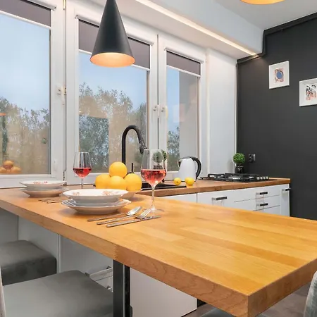 아파트 Stylowe Z Balkonem Blisko Atlas Areny W Lodzi By Renters 우치
