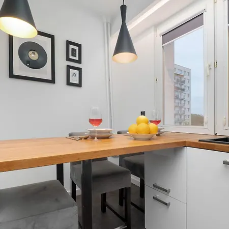 아파트 Stylowe Z Balkonem Blisko Atlas Areny W Lodzi By Renters 우치