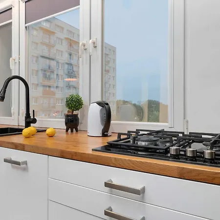 아파트 Stylowe Z Balkonem Blisko Atlas Areny W Lodzi By Renters 우치