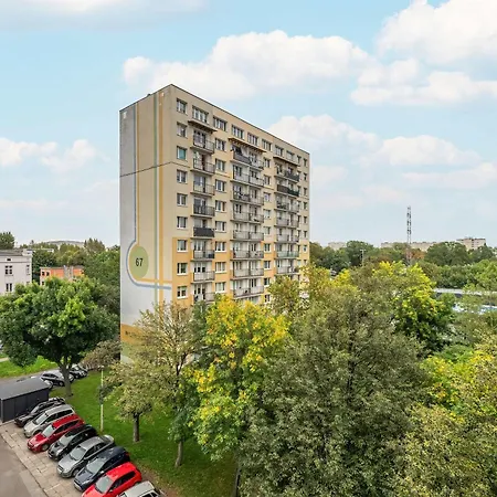 Stylowe Z Balkonem Blisko Atlas Areny W Lodzi By Renters Apartamento Łódź