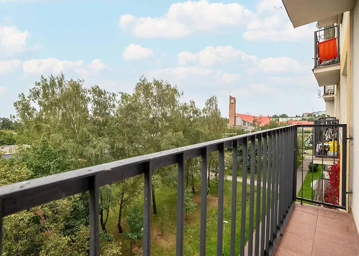 Lejlighed Stylowe Z Balkonem Blisko Atlas Areny W Lodzi By Renters Łódź