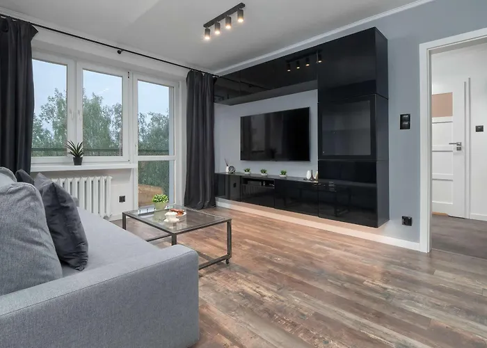 Stylowe Z Balkonem Blisko Atlas Areny W Lodzi By Renters Łódź