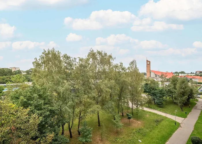 Stylowe Z Balkonem Blisko Atlas Areny W Lodzi By Renters Lejlighed *